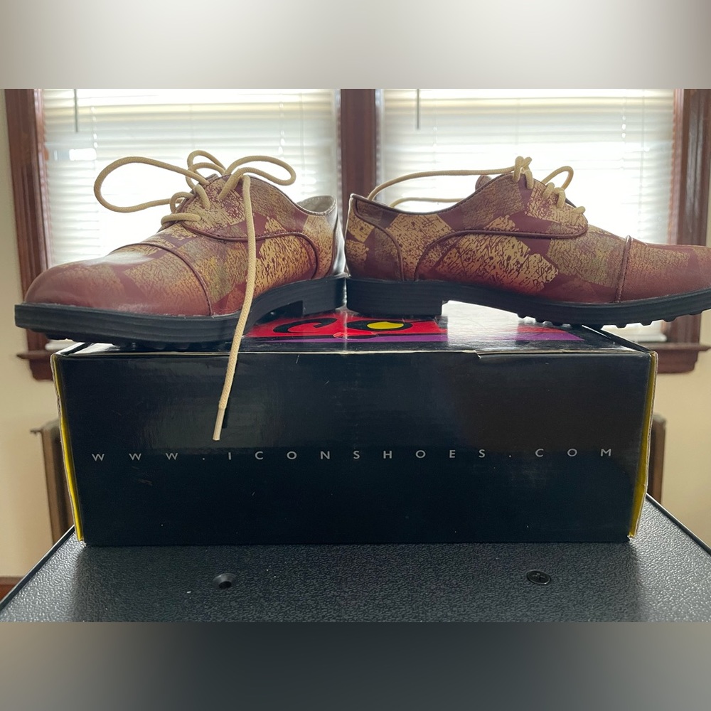 Icon shoes,  gently worn in great condition with box